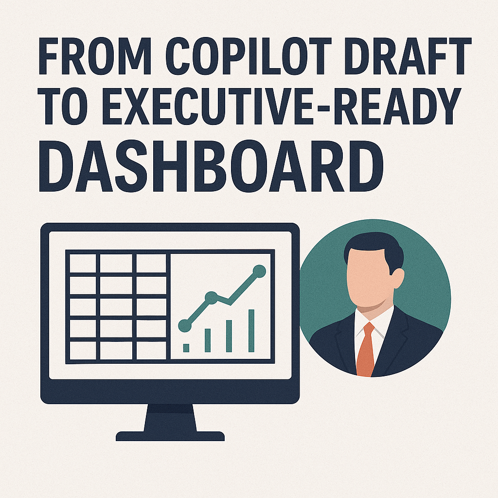 From Copilot Draft to Executive-Ready&nbsp;Dashboard
