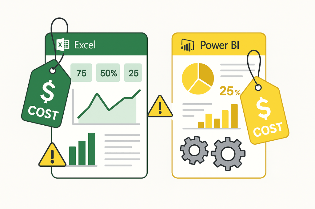 The Hidden Costs of Switching Dashboard Workflows from Excel to Power&nbsp;BI